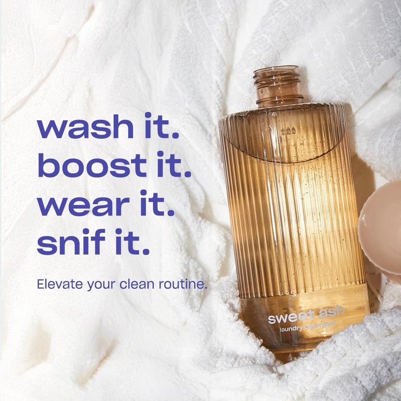 Snif Sweet Ash Laundry Detergent, Low Key Sweet and Earthy Scent, 32 Loads, Non-Irritating to Skin, Clean, Non-Toxic, Vegan, Cruelty Free, 16oz - Image 4